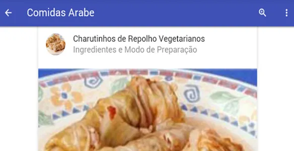 Receitas De Comida Arabe screenshot 6