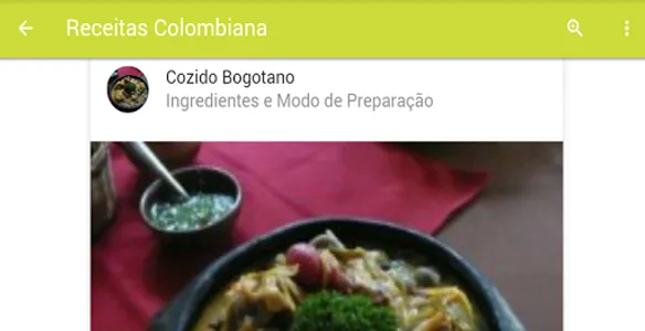 Receitas De Comida Colombiana screenshot 4