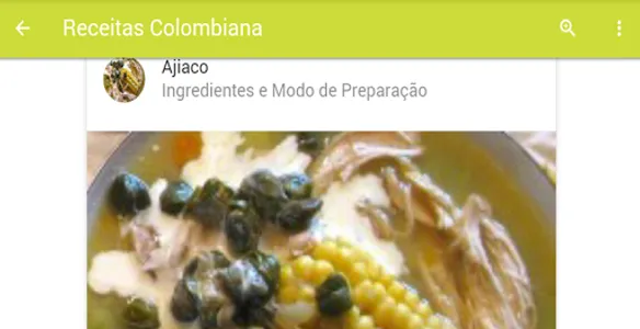 Receitas De Comida Colombiana screenshot 5