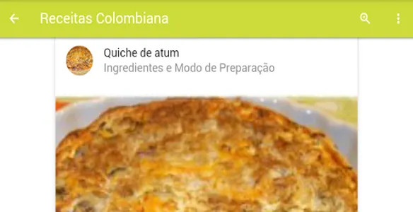 Receitas De Comida Colombiana screenshot 6