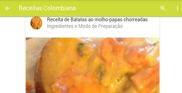 Receitas De Comida Colombiana screenshot 7