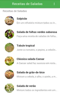 Receitas De Saladas screenshot 1