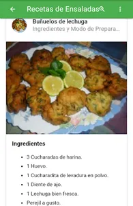 Recetas De Ensaladas screenshot 1