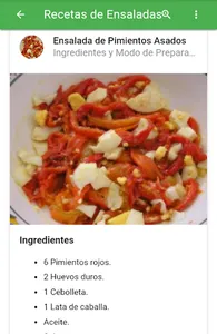 Recetas De Ensaladas screenshot 3