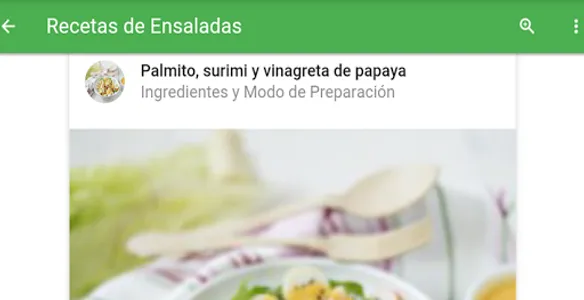 Recetas De Ensaladas screenshot 7