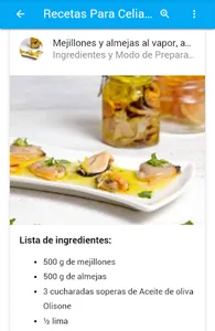 Recetas Para Celiacos screenshot 1