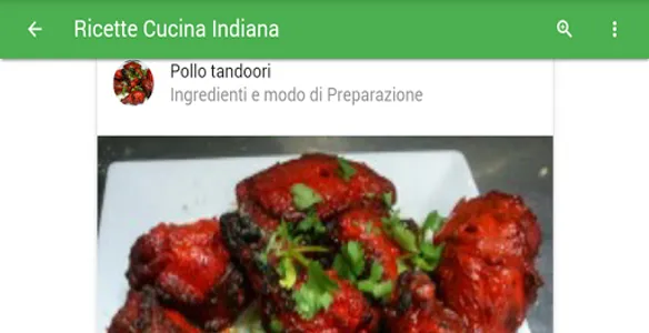 Ricette Cucina Indiana screenshot 5