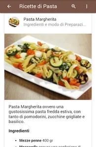 Ricette Di Pasta screenshot 3