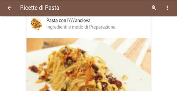 Ricette Di Pasta screenshot 6