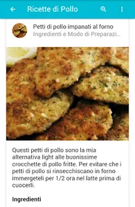 Ricette Di Pollo screenshot 3