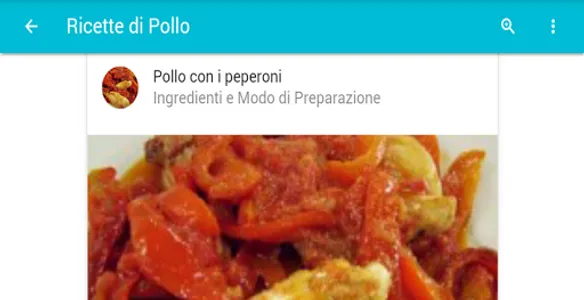 Ricette Di Pollo screenshot 7