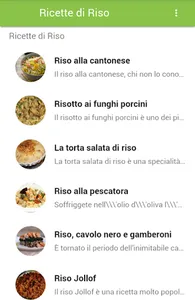 Ricette Di Riso screenshot 1