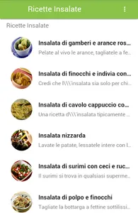 Ricette Insalate screenshot 1