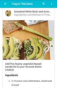 Vegan Recipes screenshot 3