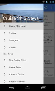 Cruise Ship News by NewsSurge screenshot 0