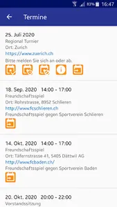 VereinsApp screenshot 4