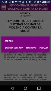 Ley Contra el Femicidio de Gua screenshot 3
