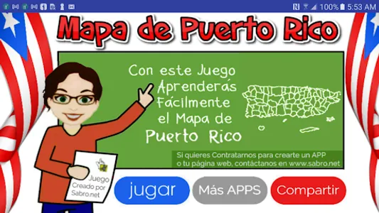 Juego del Mapa de Puerto Rico screenshot 6