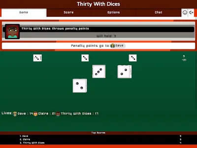 Thirty With Dices screenshot 13