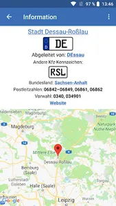 Kfz-Kennzeichen — Autokennzeic screenshot 1