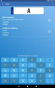 Kfz-Kennzeichen — Autokennzeic screenshot 16