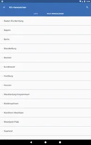 Kfz-Kennzeichen — Autokennzeic screenshot 23