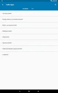 Liikennemerkit Suomessa Tietov screenshot 20