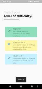 Taittiriya Upanishad screenshot 6