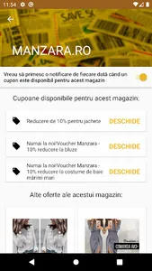 Cupoane Reducere - coduri, vou screenshot 2