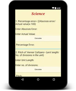 Formulae Calculator Free screenshot 3