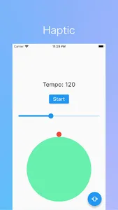 Haptic Metronom screenshot 0
