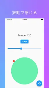 Haptic Metronom screenshot 1