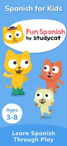 Studycat: Kids Learn Spanish screenshot 0