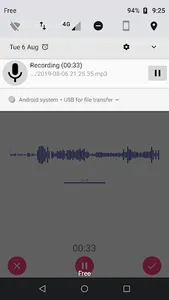 Audio Recorder Mp3 Dictaphone screenshot 4