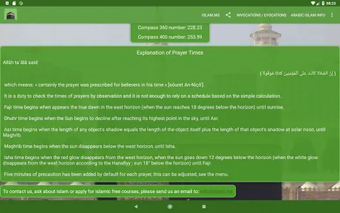 Islam.ms Prayer Times & Qiblah screenshot 17