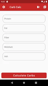 CarbCalc screenshot 0