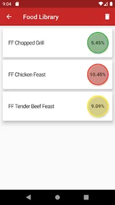 CarbCalc screenshot 2