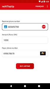 neXtTopUp screenshot 1