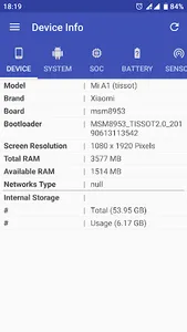 Device Info - Hardware & Softw screenshot 2