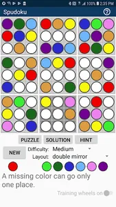 Spudoku screenshot 1