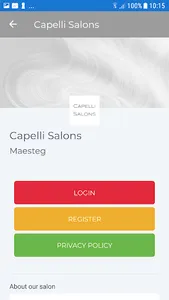 Capelli Salons screenshot 2