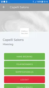 Capelli Salons screenshot 4
