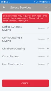 Capelli Salons screenshot 5
