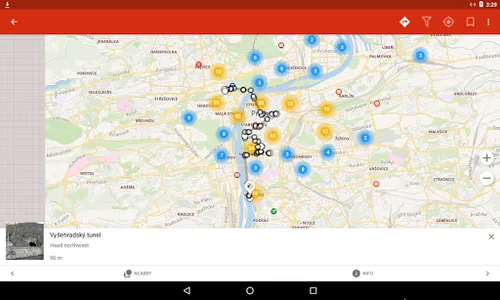 Prague travel map guide screenshot 15