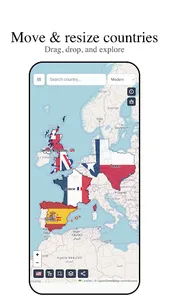 TrueSize: Compare Countries screenshot 1