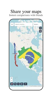 TrueSize: Compare Countries screenshot 4