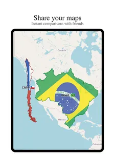 TrueSize: Compare Countries screenshot 9