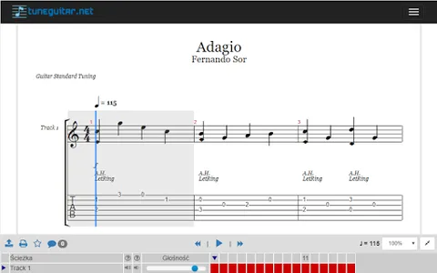 Tabulatury na gitarę screenshot 3