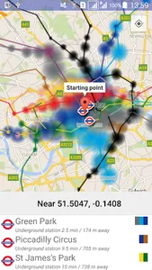 Tube Range Map (London) screenshot 1