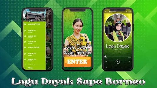 Lagu Dayak Sape Borneo screenshot 1